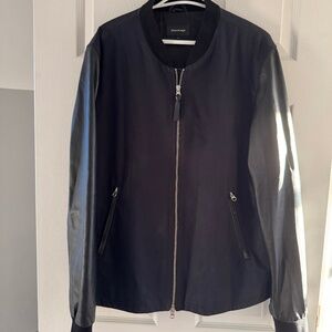 Mackage Bomber Leather Sleeves - Size 42